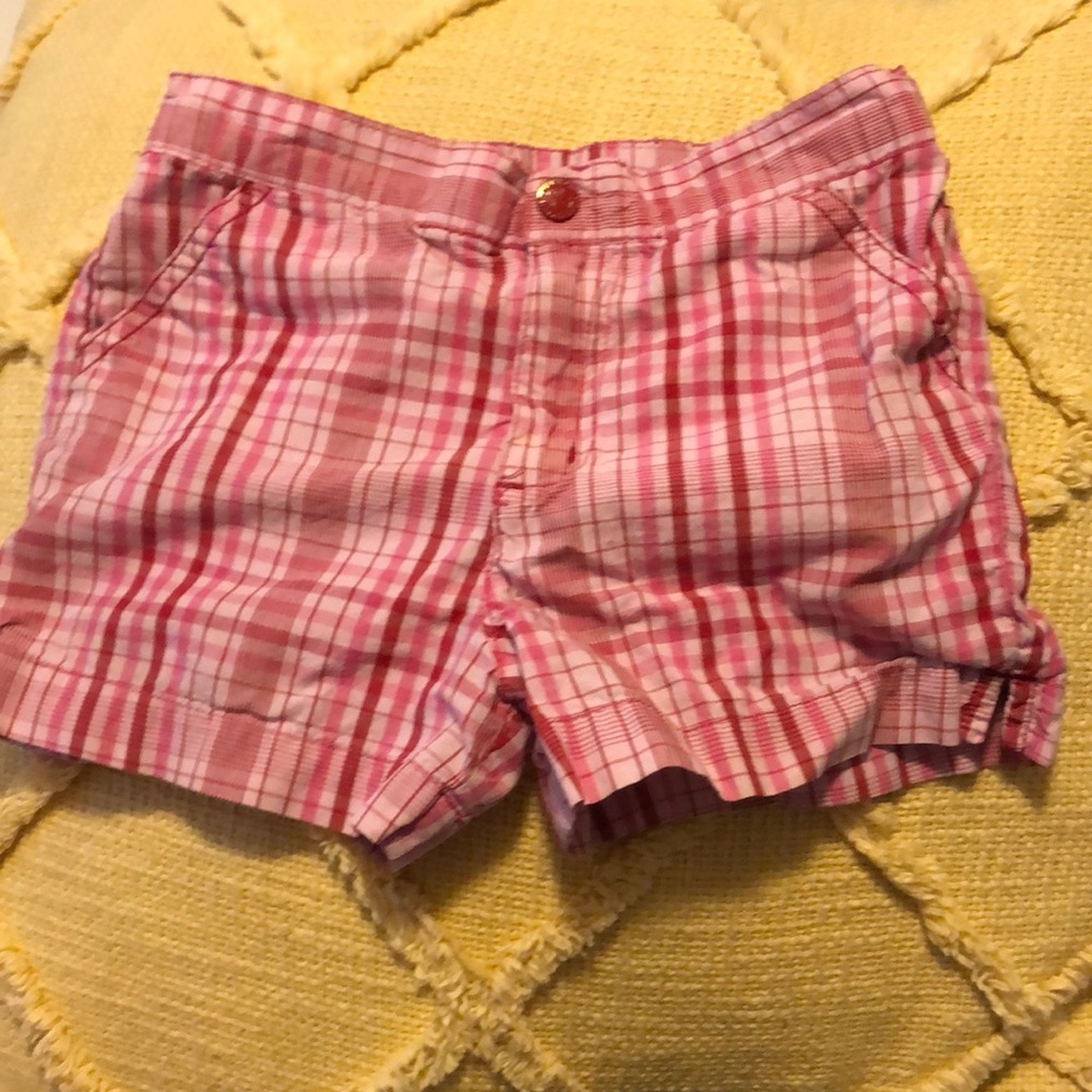 Faded Glory, Girls size 6 plaid shorts